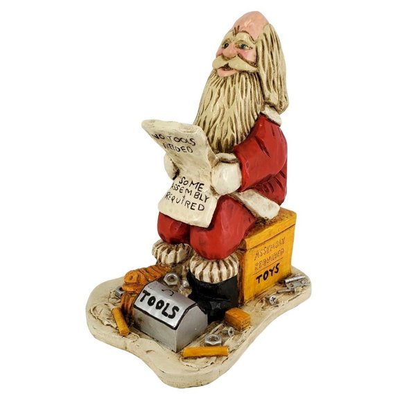 Kurt Alder Santa Claus Paul Bolinger Resin Figurine SOME ASSEMBLY REQUIRED VTG - Picture 1 of 8